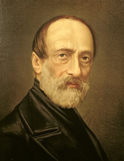 Portrait of Giuseppe Mazzini by Italian School